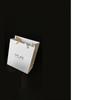 Jiandu jewelry una generación de caja de flores de rosa servicio de grabado caja de franela certificado de tapón para el oído accesorios