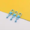 Broche de Puerta Giratorio en Forma de U de Color Caramelo Llavero con Cierre de Langosta Juguete de Cuentas DIY Accesorio Colgante para Bolso de Muñeca