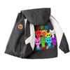 Sprunki Rhythm Box Roupas Crianças Jaqueta de Inverno à Prova de Vento para Meninos e Meninas Jaqueta Quente com Capuz Forrada de Lã 7