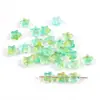 Cuentas de Vidrio con Estrella de Cinco Puntas Chapadas en Color Hechas a Mano DIY Cuentas de Mano Cuentas de Vidrio Pulsera Accesorios Collar Cuentas Sueltas de Estrella