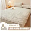 Sábana Bajera Ajustable 100% Algodón Cubierta de Cama, Protector de Colchón de Seis Lados de Cobertura Total, Sábana Bajera Ajustable de 6 Lados de Algodón Puro Grado Materno e Infantil Clase a, Engrosada