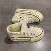 Zapatos de Lona con Suela Gruesa Campus para Mujer Primavera 2026 Nuevos Zapatos de Caña Alta Tenis Geniales de Moda Versátiles para Mujer Ins Moda