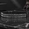 Cinturón de hebilla de calavera estilo punk oscuro con remaches incrustados de diamantes, cinturón de cuero personalizado de moda subcultural para hombres y mujeres