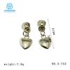 Herrajes para equipaje de bolso accesorios para bolso de mujer aleación tirador marca aleación de zinc cabeza de cremallera de bolso tirador de estrella marca tirador de flor marca