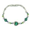 Nova Pulseira Coração do Mar Coração Coração Strass Pulseira Feminina Namorada Moda Estilo Coreano Pulseira Simples