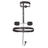Jiuai anal plug sm sexy metal anal bola de volta tribunal brinquedo de ligação boca bola algemas aberto yin restrição produtos do sexo adulto