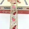 Atacado do Fabricante: Bordado em Organza com Fio de Ouro Renda Estilo Étnico Acessórios para Vestuário, Decoração Hanfu Estilo Tradicional Chinês