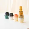 Juego de Té Matcha Rústico Estilo Japonés con Pintura de Paisaje, Tazón de Matcha con Pico, Batidor de Té de Cerámica, Juego de 8 Piezas en Caja de Regalo para Envío Transfronterizo