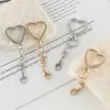 Cierres de Langosta Accesorios DIY para Bolsas, Muñecas y Juguetes; Cierre de Resorte en Forma de Corazón con Anilla de Cola, Cadena de Argollas Abiertas