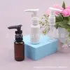 Botella exprimible de 40 ml, botella con bomba de clip, botella de loción, botella de champú, botella PET de pico de pato de 40 ML, botella de limpiador facial