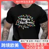 Camiseta Navideña para Hombre Gráfico de Luces Navideñas Fiesta t