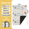 Esterilla de Picnic Ultrasónica, Esterilla Impermeable para Viajes de Primavera y Otoño, Esterilla Espesa para Césped, Tienda de Campaña al Aire Libre, Esterilla para Festivales de Música y Playa