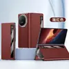 Adequado para Capa de Couro Honor Magicv6, Janela Smart Sleep, Suporte Magnético Dobrável, Capa de Couro Protetora para Celular V5