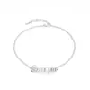 Pulsera de Acero de Titanio con los Doce Signos del Zodiaco Venta Caliente Transfronteriza Playa Gótico Letra Zodiaco Moda Personalizada Viajero Pulsera para Mujer