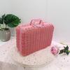Caja de Regalo, Caja de Regalo para Dama de Honor de Boda, Caja de Empaque de Regalo para el Festival de Mediados de Otoño, Caja de Regalo de Recuerdo, Caja de Almacenamiento de Ratán de Mano