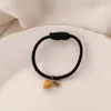 Pulsera Ruyi de Caqui Cuerda para la Cabeza Mujeres Corea del Sur Fresa Calabaza Cuerda para el Cabello Linda Celebridad de Internet Adorno para la Cabeza Simple Anillo Pequeño de Goma para el Cabello