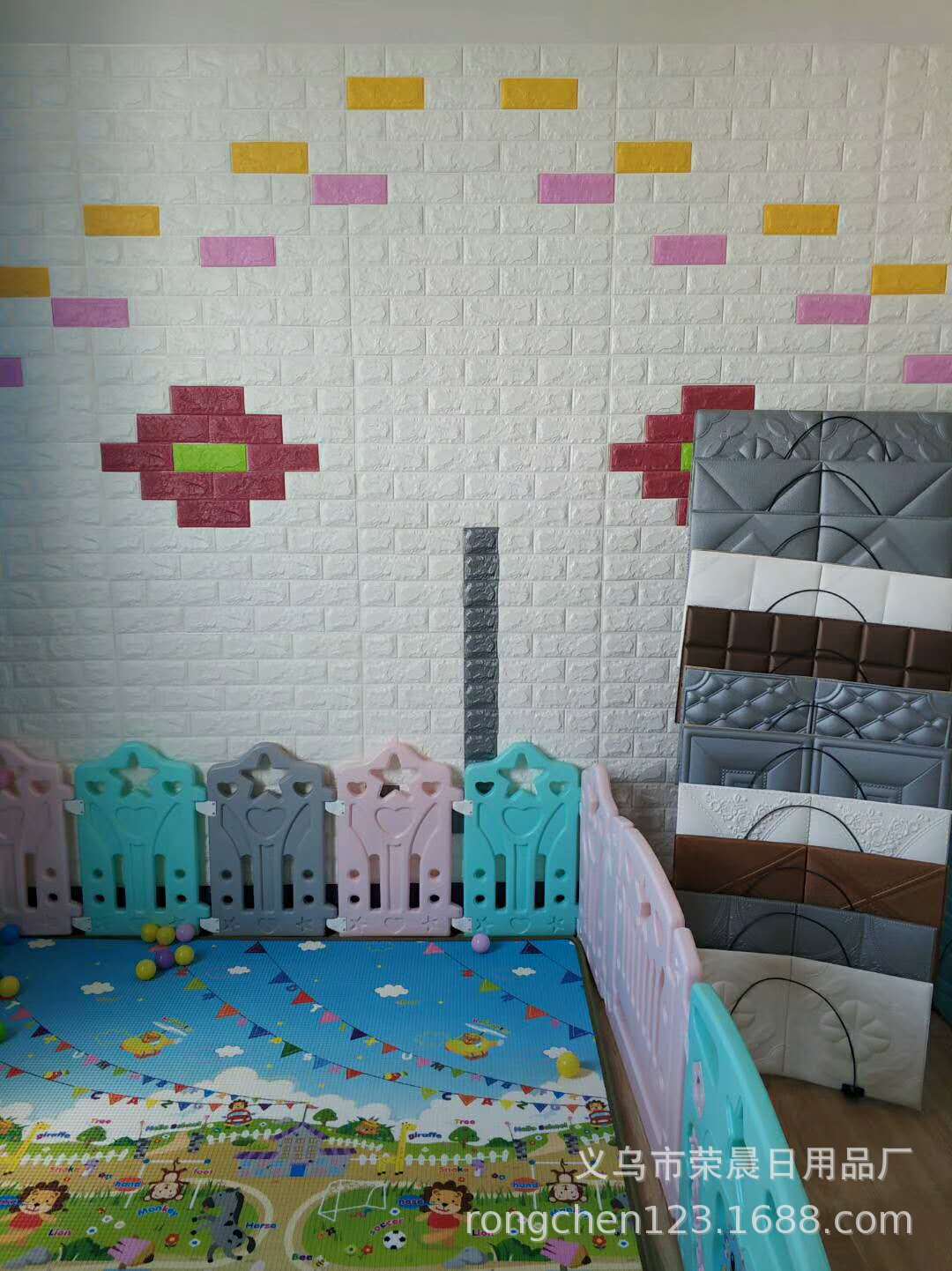 公司展厅，样品