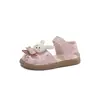 Sandalias Cerradas para Niñas 2026 Nuevo Modelo de Verano para Niños Pequeños, Zapatos de Peluche de Princesa de Dibujos Animados, Lindas Zapatillas de Playa para Bebé con Suela Suave