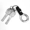 Llavero de coche avanzado para hombre, sencillo, colgante de llave de coche, llavero colgante de cintura de alta calidad, llavero antipérdida