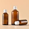 Botella de Aceite Esencial Importada Italiana de 5-100ml Tapa Antirrobo Alemana de Cabeza Grande Botella Original para Líquidos Botella con Gotero de Vidrio Ámbar