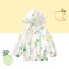 Roupa com Proteção Solar para Bebê Roupa com Proteção Solar Infantil para Meninos e Meninas Camisa de Ar Condicionado Jaqueta Fina Respirável de Algodão Puro para Bebê Roupa Infantil