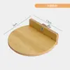 Jaula para Hámster Modificada en una Villa de Lujo de Madera Maciza de Dos Pisos con Doble Capa, Escaleras, Juguetes Planos, Plataforma para Hámster Dorado