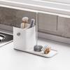 Prateleira de Armazenamento de Cozinha Estilo Japonês Dispensador de Sabão de Pressão Manual Frasco de Pressão para Detergente de Louça Frasco Dispensador de Detergente de Louça