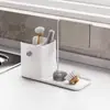 Dispensador de Detergente para Louça Mais Vendido Transfronteiriço, Caixa Dispensadora de Cozinha, Dispensador de Detergente para Louça com Esponja, Gadget Mágico