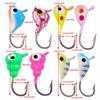 Set de Señuelos de Pesca: Cebo para Pesca en Hielo, Anzuelos de Pesca con Mosca, Señuelos, Set de Cebos para Pesca de Invierno, Crankbait, Señuelo para Lubina, Anzuelos de Pesca