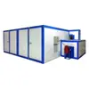 Sala de Pintura Spray de Alta Temperatura, Conjunto Completo de Equipamentos de Pintura Spray, Forno Industrial, Sala de Secagem e Cura de Pintura em Pó Spray, Sala de Pintura de Alta Temperatura