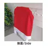 Capas de Cadeira de Natal para Decoração de Restaurante e Hotel, Cor Sólida Casamento e Conferência Capas de Cadeira de Veludo Vermelho, Natal Festivo