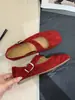 First Encounter Temporada 26 Verão Sapatos Mary Jane Retrô para Mulheres, Sapatilhas de Couro Macio Planas com Tira Única