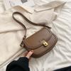 Bolso de Silla de Montar Vintage para Mujer 2022 Otoño Nueva Moda Bolso de Hombro de Contraste Estilo Coreano Combinable Bolso Cruzado ins