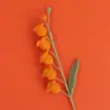 Producto Terminado de Lirio del Valle Tejido a Crochet Hecho a Mano Lana Ramo Eterno Flor Artificial Degradada Tejido Creativo Flor de Lirio del Valle de Cuatro Hojas Linda Regalo