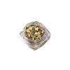Lantejoulas Irregulares de Vidro para Nail Art, Acessórios de Nail Art de Luxo Leve, Brilhantes Super Iridescentes em Caixa, Decorações de Unha Exquisitas Atacado