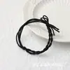 Elásticos de Cabelo Série Namorado para o Namorado Usar no Pulso, Elásticos de Cabelo de Casal, Elásticos de Cabelo Coreanos Básicos Ajustáveis Frescos e Simples