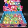 Super legal fita elástica bola de ouro fio de salto bola flash bola de cristal luminosa tenda fabricantes de brinquedos atacado