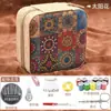 Kit de costura para uso doméstico, kit de costura de alta calidad set 203, set de hilos gruesos, hilo para coser, hilo para mezclilla, caja de costura