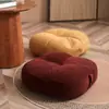 Almofada de Chão de Tecido para Sentar no Chão, Tatame Simples Estilo Creme, Adequado para Bay Window, Sala de Estar, Quarto, Banquinho Baixo Espessado