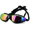 Gafas de natación MC2800 de alta gama, alta definición, gran marco, galvanoplastia, impermeables, antivaho, para adultos, gafas de natación de buceo, gafas de natación avanzadas
