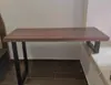 Mesa com Pés High-Low para Janela de Canto para Estudar, Transformação de Janela de Canto, Mesa Estendida, Mesa Dupla para Computador Longa e Curta para Sala de Estudo e Escritório