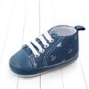 Primavera y Otoño 0-1 Año Moda Bebé para Hombre y Mujer Lona Suela Blanda Antideslizante Zapatos Bebé Niño 2172