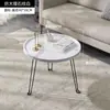 Mesa de Café Dobrável Personalizada para Casa Mesa Lateral de Pousada Estilo Nórdico para Acampamento ao Ar Livre Mesa Redonda Pequena para Apartamento Pequeno Varanda