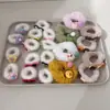 Especial de Famoso na Internet Preço Especial Desenho Animado Fofo Pelúcia Outono e Inverno Elásticos de Cabelo para Meninas, Scrunchies Fofos para Rabos de Cavalo