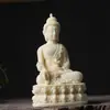 Ventas Directas de Fábrica Tallado de Frutas de Marfil Imitación Estatua del Buda de la Medicina Adorno Escritorio Oficina Hogar Decoración Mayoreo