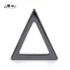Pedra Biliar Preta Pingente Assimétrico Multiestilo Acessórios para Joias DIY Colar Pulseira Semi-Acabados Estilo Rocha Estiloso