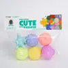 Juguete para Baño de Bebé Aprieta y Llama Pelota Suave de Goma para Baño Pelota de Masaje de Percepción Táctil Manhattan Se Puede Masticar