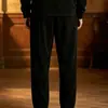 Calça Social Masculina de Veludo Cotelê Tamanho Europeu Transfronteiriça 2026, Calça Social Reta Casual Solta de Outono e Inverno, Calça Longa Masculina Vintage