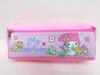 Bolsa de Lápis Clássica Montanha e Mar Nacional de Comércio Exterior Bolsa de Material Escolar Desenho Animado Fofo Bolsa de Armazenamento Multicamadas com Zíper Bolsa de Lápis para Estudante Grande Capacidade