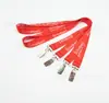 Produção de fábrica cordão de transferência térmica atacado cordão para celular cordão de certificado de nylon fabricante de fita Dongguan
